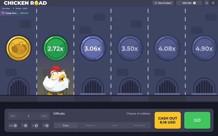 Chicken Road oyun süreci
